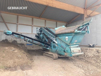 Powerscreen CHIEFTAIN 400 Siebanlage mit Siebbelägen und Fernbedienung - gebraucht 2614h rent